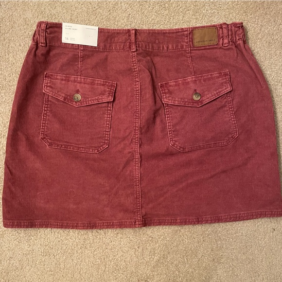 High Rise A Line Skirt - Picture 2 of 5